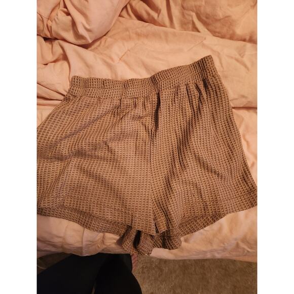 Princess Polly Womens Shorts Brown 6 - Picture 1 of 2